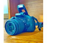 Canon EOS 750D DSLR camera full set with Albott Tripod