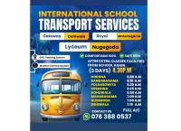 International school transport services