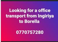 Looking for office transport 🚌