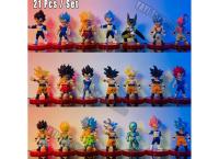 Dragon Ball Z Super Saiyan Son Goku Anime Figure Son Gohan Vegeta Broly Piccolo Majin Buu Set Action Figurine Model Gifts Toy