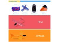 Large Foam Plane Glider Hand Throw Airplane Inertial EPP Bubble Planes Outdoor Launch Kids Toys for Children Boys Gift