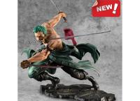 New One Piece 10cm Anime Figure Roronoa Zoro Three-Blade Sa-maximum Manga Anime Statue Action Figure Collection Model Kid Toy