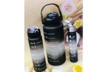 3 in 1 water bottle set 😊