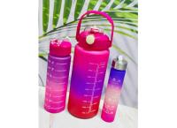 3 in 1 water bottle set 😊