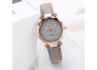 Ladies Pink Quartz Watch Female Casual Fashion Star Sky Rhinestone Ladies Business Watches Wristwatch Xmas Gift Women Relogios