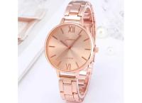 Luxury Women Watches Elegant Ladies Stainless Steel Wrist Watches Female Clock Gift Quartz Round Wristwatches Relogio Feminino