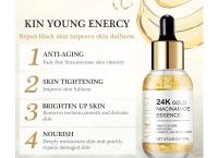 Niacinamide Serum Hyaluronic Acid for Face 24K Gold Serum Moisturizing Brighten Smoothing Facial Skin Care