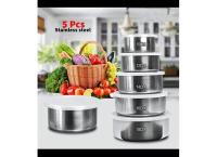 5pcs Stainless steel Fresh Box