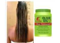 Olive oil hair treatment