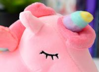 Adorable Unicorn Soft Toy - Pink