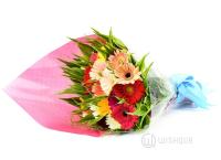 Bouquet Of 20 Mixed Gerbera