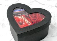 Chocolates & Roses Heart Box