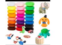 12/24 Color Air Dry Super Light Magic Clay for Kids/ Teens with Tools Children Play Dough Non Toxic